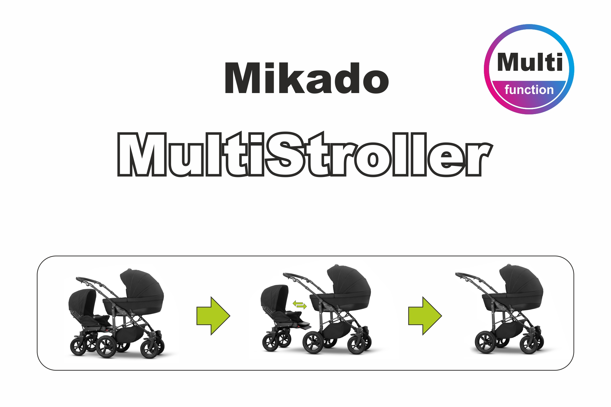 Wózek Mikado MultiStroller
